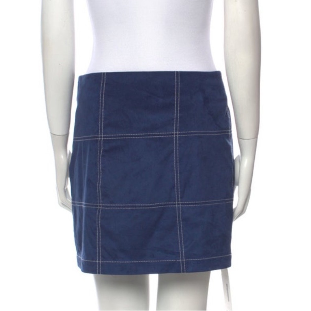 STAUD Patchwork Mini Skirt - Picture 3 of 3